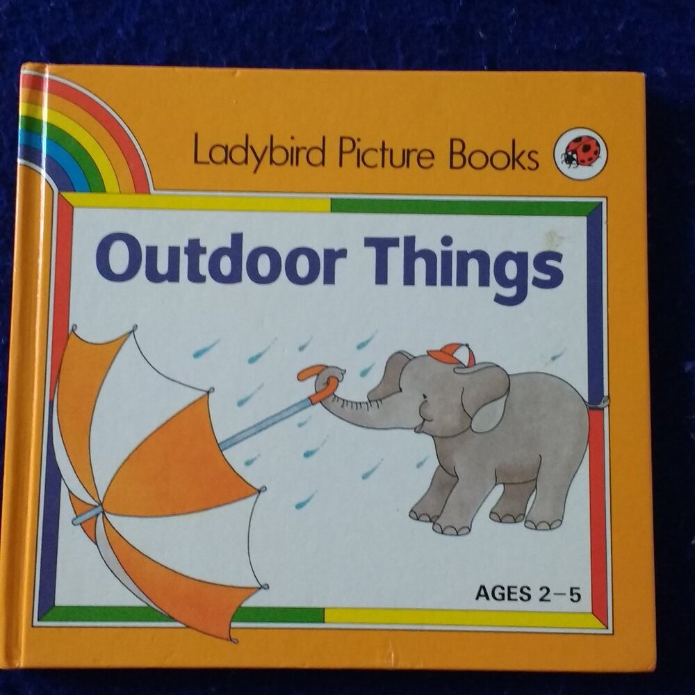 Ladybird picture books Outdoor Things